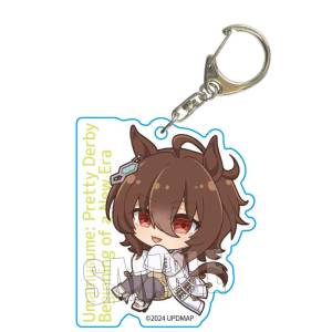 Uma Musume Pretty Derby: Pukashu Acrylic Keychain - Agnes Tachyon (Beginning of a New Era Ver.) [Bellhouse]