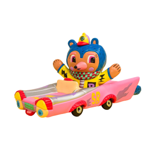 SUNDAY BEAR: Soft Vinyl Figure (Pink Car Ver.) [Ken Elephant]