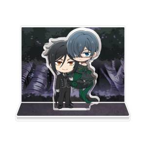 Black Butler / The Green Witch Arc: Acrylic Diorama Stand - Sebastian & Ciel (Green Witch Dress) [Ensky]