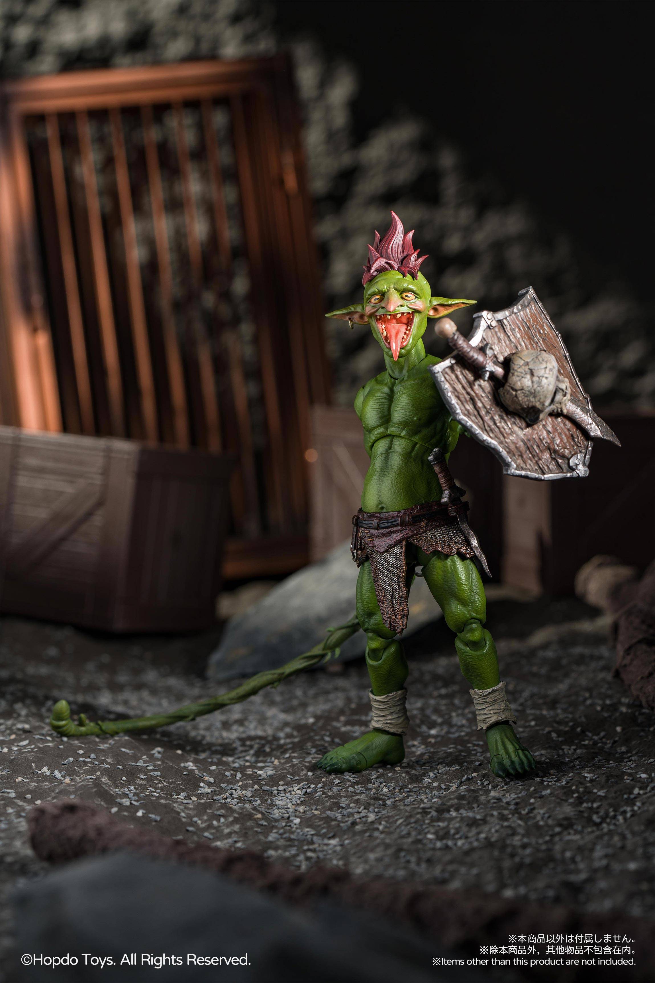 Action Figure: Goblin Tribe - Mohawk Goblin 1/12 [HopDo Toys