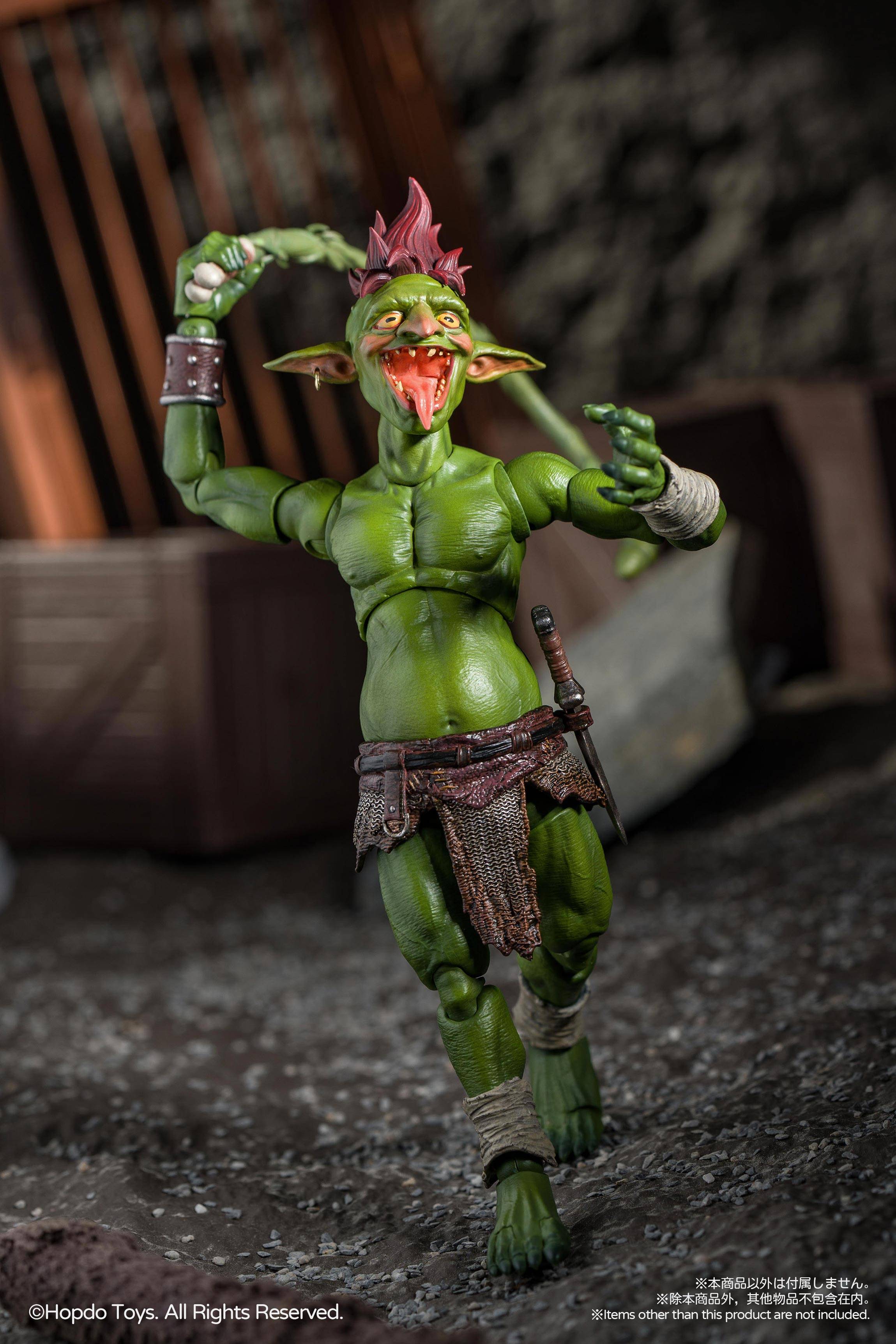 Action Figure: Goblin Tribe - Mohawk Goblin 1/12 [HopDo Toys