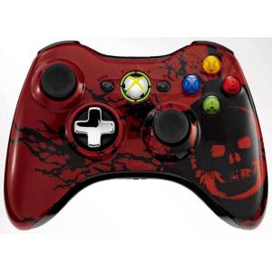 Manette sans fil SE - Gears of War 3 Limited Edition (Officiel Microsoft) [X360 - Occasion / Loose]