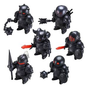 Metal Armors: Mini Figure Collection (Black Ver.) (6 Packs Box) [Birthday]