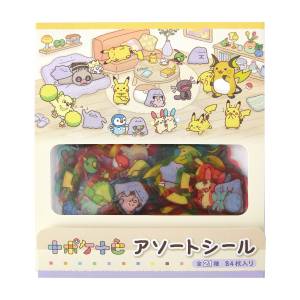 Pokémon 10 Colors, 10 Pokémon: Assorted Sticker Set (Limited Edition) [The Pokémon Company]