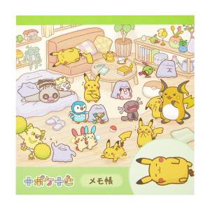 Pokémon 10 Colors, 10 Pokémon: Sticky Notes Set - Quirky Pikachu (Limited Edition) [The Pokémon Company]