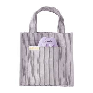 Pokémon 10 Colors, 10 Pokémon: Tote Bag With Plush Badge - Lonely Ditto (Limited Edition) [The Pokémon Company]