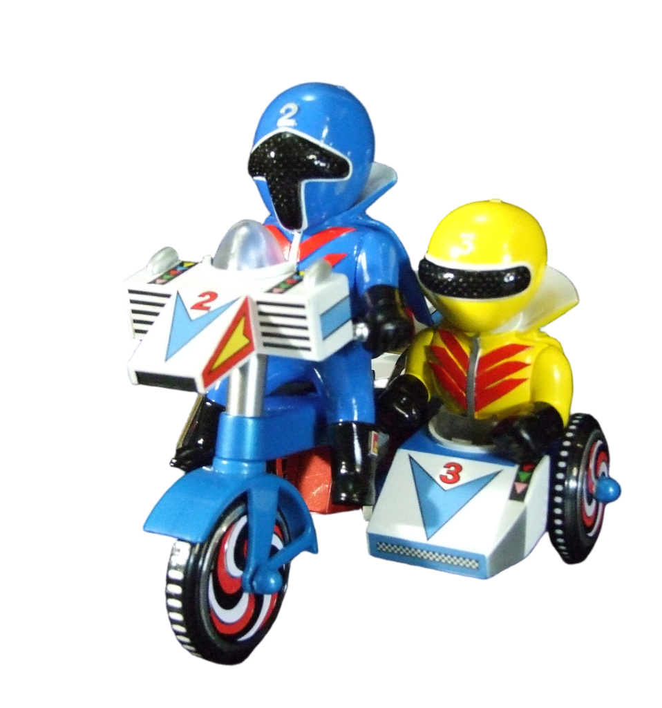 EX Tricycle: Himitsu Sentai Gorenger - Blue Ranger & Yellow Ranger [ArtStorm / Plex]