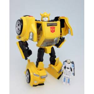 Transformers Legends LG54 Bumblebee & Excel Suit Spike [Takara Tomy]