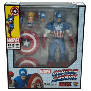 Damaged Figure] MAFEX (No.217): MARVEL - Captain America (Comics