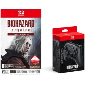 Biohazard Requiem Deluxe Ver. + Nintendo Switch 2 Pro Controller Biohazard Requiem Ver. (Limited Edition) [Switch 2]