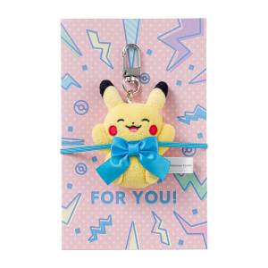 Pokémon: Greeting Card  + Mini Plush Mascot - Pikachu (Limited Edition) [The Pokémon Company]