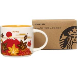 You Are Here Collection: Porcelain Mug (414 ml) - JAPAN Autumn (Japan Exclusive) [Starbucks]
