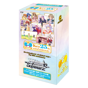 Weiss Schwarz: Premium Booster Pack - Key 25th Anniversary Box (6 Packs Box) [Bushiroad]