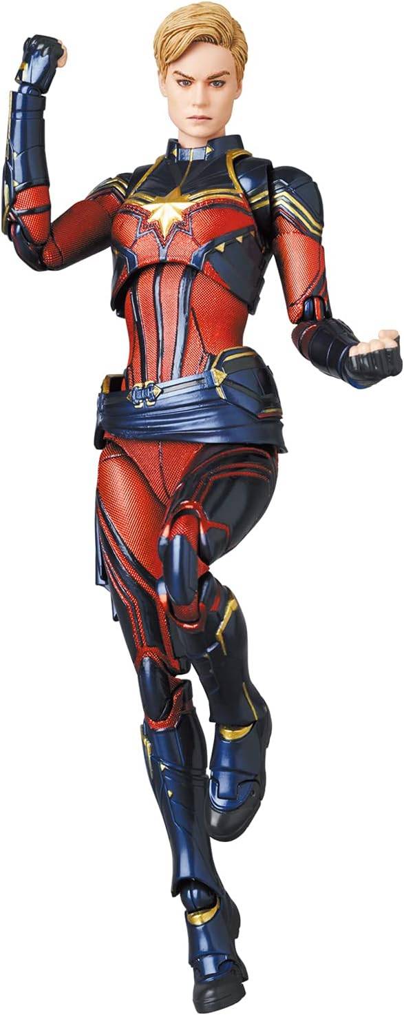 MAFEX (No.163): Avengers - Captain Marvel (Endgame Ver.) [Medicom Toy]