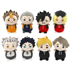 Haikyuu!!: Mochi Mochi Plush Mascot Vol.2 (8 Packs Box) [SK Japan]