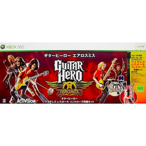 Guitar Hero Aerosmith - Wireless Guitar Controller Set [X360 - Used Good Condition]