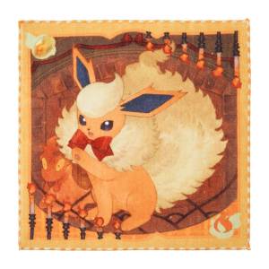 Pokémon Eevee Collection: Hand Towel - Flareon (Limited Edition) [The Pokémon Company]