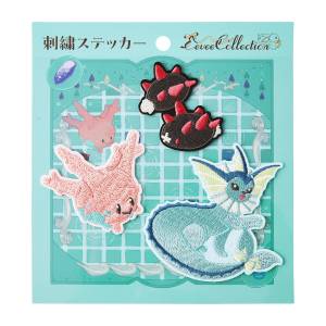 Pokémon Eevee Collection: Embroidered Sticker - Vaporeon (Limited Edition) [The Pokémon Company]