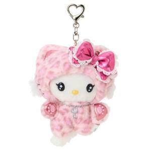 Sanrio Characters: Plush Mascot Keychain - Charmmy Kitty (Gal Cat Ver.) [Sanrio]