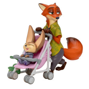 Disney: Zootopia - Nick & Finnick, the Swindling Duo [Beast Kingdom]