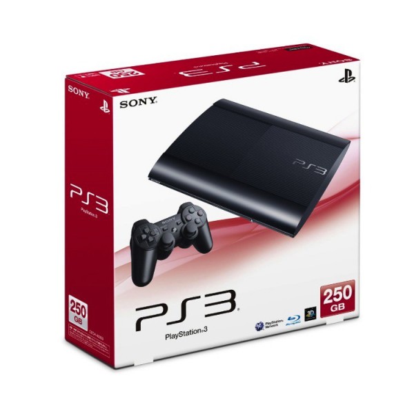 Buy PlayStation 3 Super Slim 250GB Charcoal CECH-4200B - used good condition (PS3 Japanese import) nin-nin-game.com