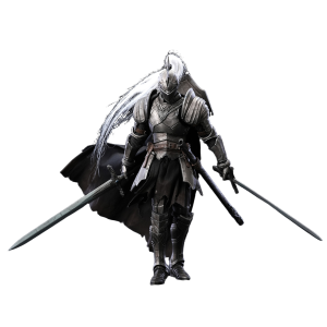 Action Figure: Gravity Garden - Silver Moon Knight 1/12 (WIth Bonus) [VTOYS]