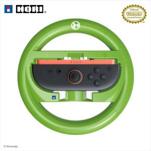 Nintendo Switch 2: Mario Kart World Joy-Con 2 - Steering Wheel Attachment (Yoshi) [Hori]