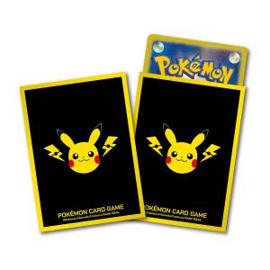 Pokémon Card Game: Deck Shield - Pikachu & Lightning (64 Sleeves) [ACCESSORY]