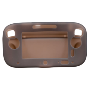 Silicon Jacket for Wii U Gamepad - Clear Black [WiiU - Occasion / Loose]