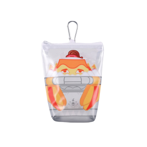 Kamen Rider Gavv: Clear Pouch with Carabiner - Print Gochizo (Limited Edition) [Bandai]