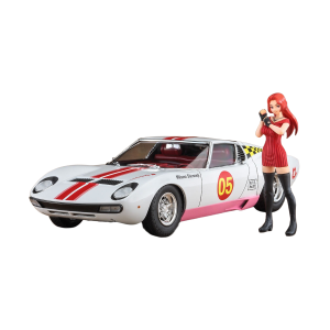Wild Egg Girls No.05: Shironagi Mikumo & Lamborghini Miura P400 SV [Hasegawa]