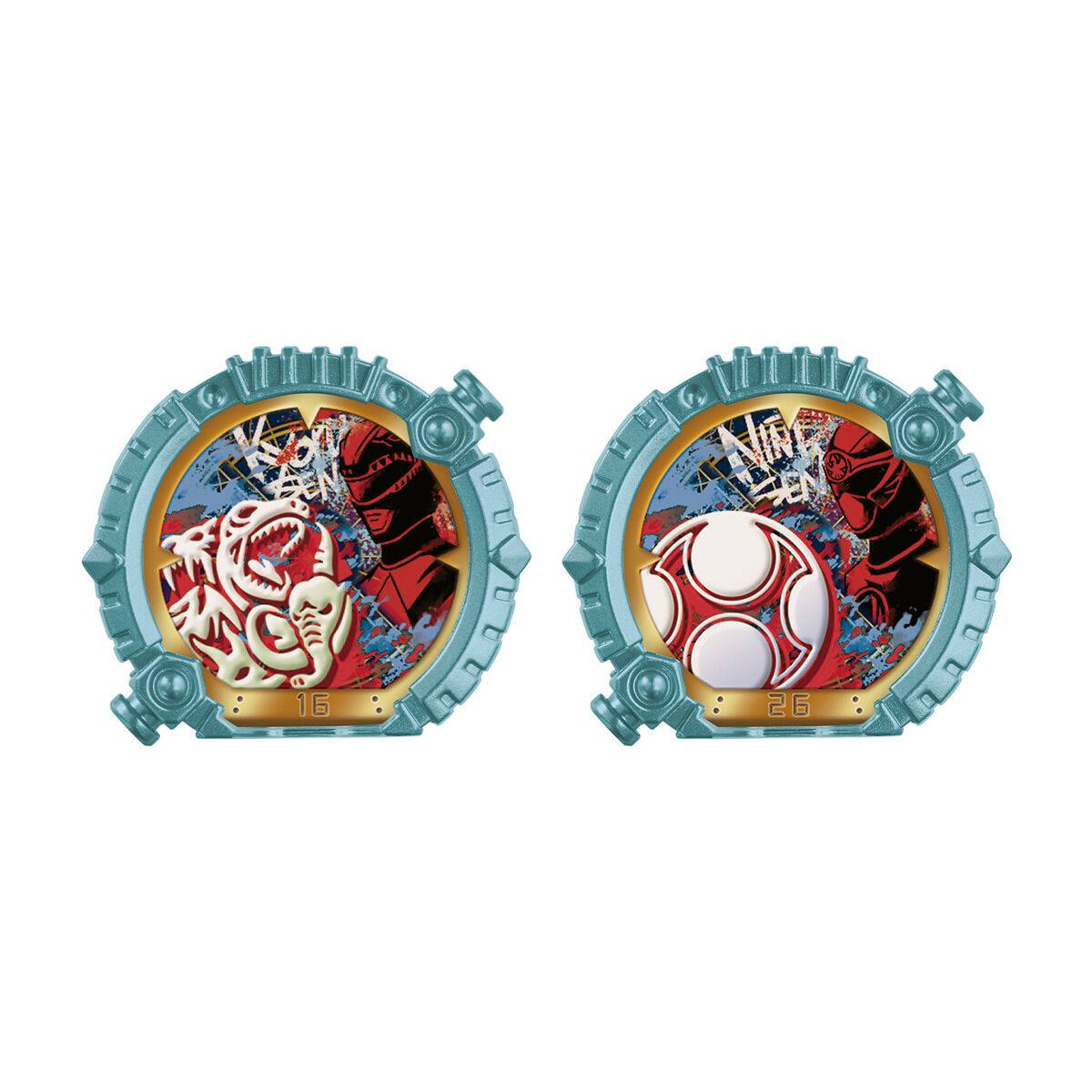 No.1 Sentai Gozyuger: DX - Sentai Ring Set - Polar Ring Zyuranger & Hurricaneger [Bandai]