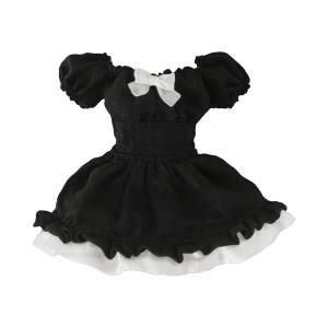 Action Figure: Puff Sleeve Dress Set (Black) - Expansion Set [Snail Shell]