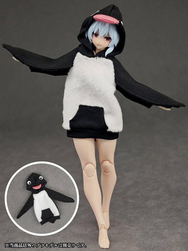 Party Animal Girl: Loungewear - Penguin Hoodie Ver. (Doll Accessory) [Alphamax]