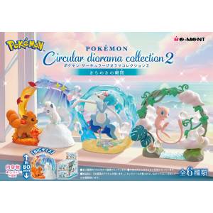 Pokémon: Circular Diorama Collection Vol.2 (6 Packs Box) [Re-Ment]