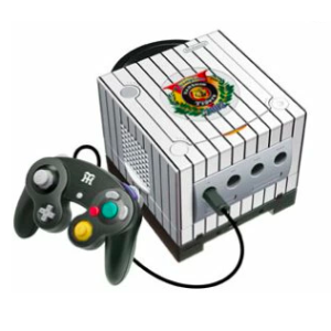 Game Cube + Game Boy Player - Hanshin Tigers [Used / Loose]