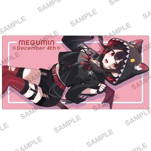 KonoSuba / God's Blessing on this Wonderful World!: Rubber Desk Mat - Megumin (Birthday Ver.) [Kadokawa]