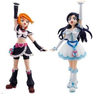 Glitter & Glamours: Pretty Cure - Cure White & Cure Black (Banpresto) [2nd hand]