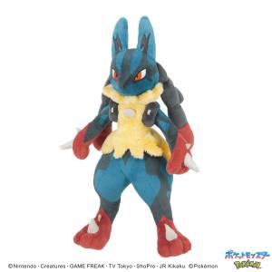 Pokémon ALL STAR COLLECTION: Plush Toy (S) - Mega Lucario (PP303) [SAN-EI]