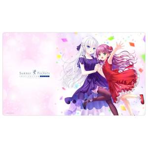 Summer Pockets REFLECTION BLUE: Rubber Desk Mat - Shiroha Naruse & Umi Katou (SP 5th Ver.) [Curtain Damashii]