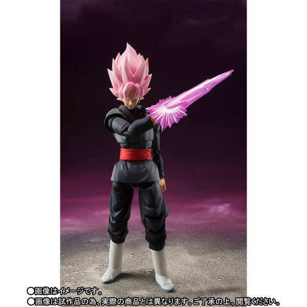 SH Figuarts Goku Black Rose Dragon Ball Super Bandai Original