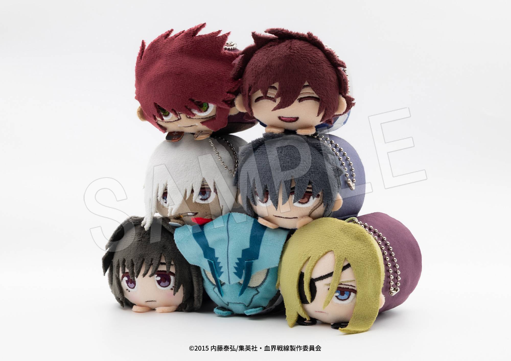 Blood Blockade Battlefront: Mochikororin Plush Mascot Collection (7 Packs Box) [Chugai Min...