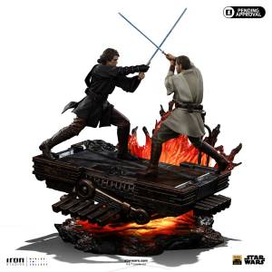 DX Art Scale: Star Wars / Episode III Revenge of the Sith - Anakin Skywalker vs. Obi-Wan Kenobi 1/10 [Iron Studios / Hot Toys]