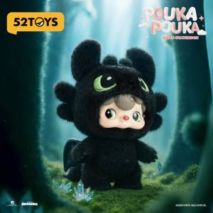 Pouka Pouka x How to Train Your Dragon: Plush Mascot - Toothless [52Toys]