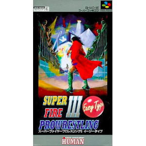 Super Fire Pro Wrestling III - Easy Type [SFC - Used Good Condition]