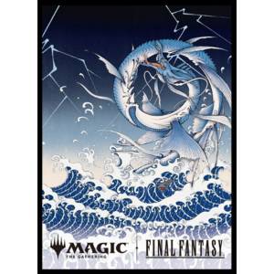 Magic the Gathering x FINAL FANTASY: Card Sleeves - Leviathan (Woodblock Borderless MFS-66) (80 Sleeves) [Ensky]