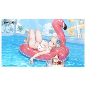 Brown Dust 2: Rubber Desk Mat - Justia (Hot Summer Dream) [Curtain Damashii]