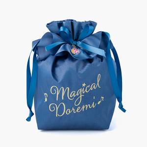 Ojamajo Doremi: Navy Drawstring Pouch with Charm - Magical Doremi (Limited Edition) [Toei]