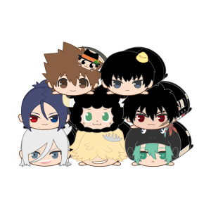 Katekyo Hitman REBORN!: Gororin Plush Mascot Collection Vol.2 (8 Packs Box) [Medicos Entertainment]
