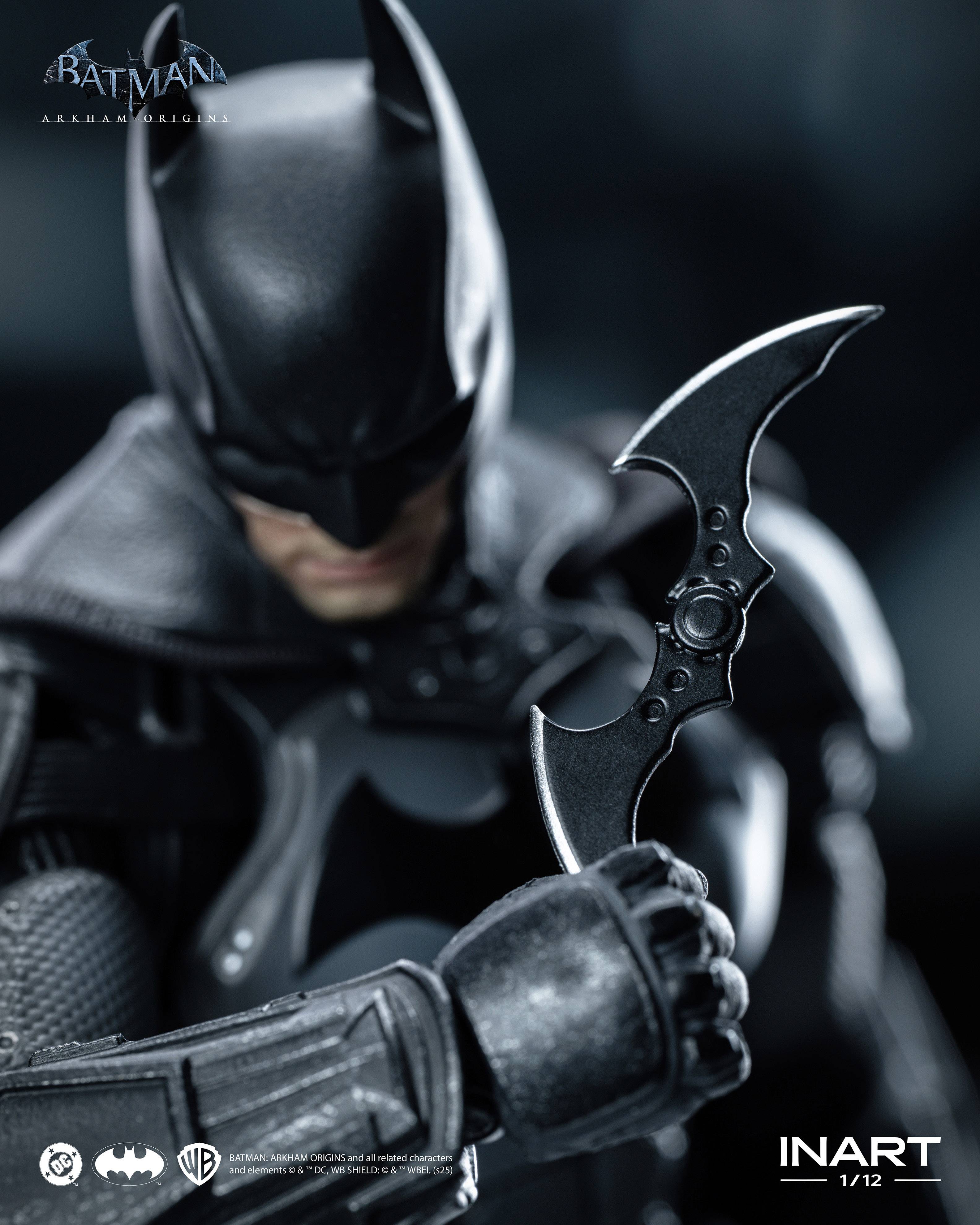 Action Figure: Batman (Arkham Origins Ver.) 1/12 [INART] - Nin-Nin
